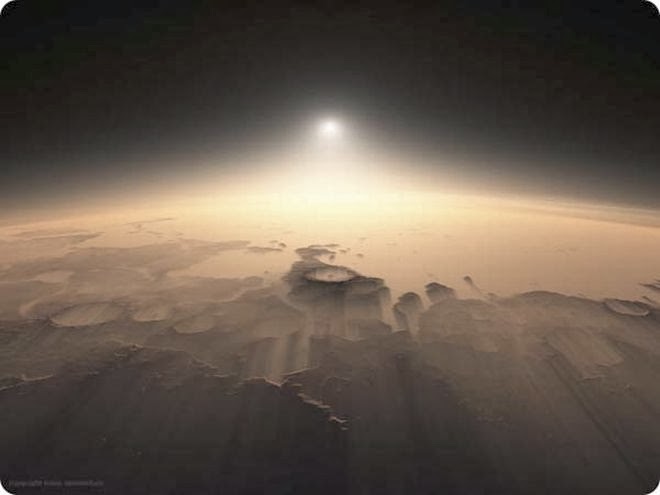 Κοιτώντας το ηλιοβασίλεμα από τον... Άρη - Φωτογραφία 1