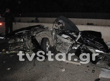 Εικόνες καταστροφής από το τροχαίο δυστύχημα στην Αθηνών-Λαμίας - Νεκρός ένας 35χρονος οδηγός - Φωτογραφία 5