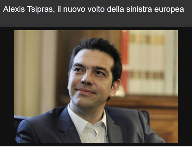 Ύμνοι για τον Αλέξη Τσίπρα από την LA REPUBBLICA... !!! - Φωτογραφία 2