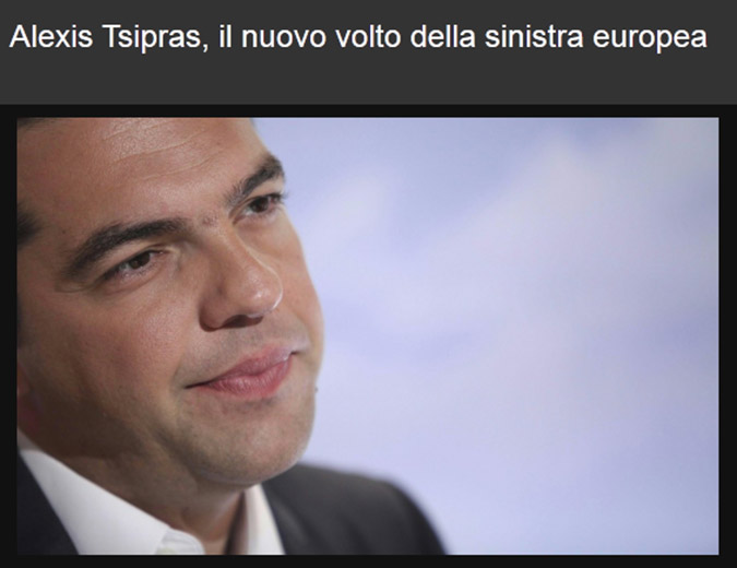 Ύμνοι για τον Αλέξη Τσίπρα από την LA REPUBBLICA... !!! - Φωτογραφία 3