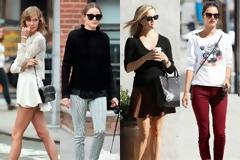 Οι σταρ του Hollywood προτιμούν το casual look όταν δε δουλεύουν..