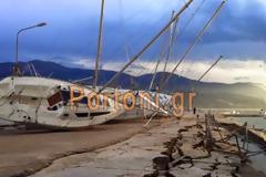 Σοκαριστικές εικόνες από το λιμάνι του Ληξουρίου [Photos]
