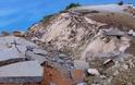 Νέες καταστροφές στην παραλία του Μύρτου από τα 5,7 Ρίχτερ - Έπεσαν βράχια, άνοιξαν νέες χαράδρες - Φωτογραφία 6
