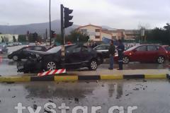 ΠΡΙΝ ΛΙΓΟ: Τροχαίο στη Λαμία