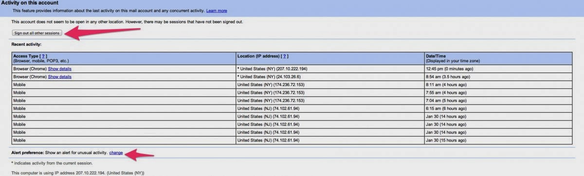 Πώς θα καταλάβετε αν σας έχουν χακάρει το Gmail - Βήμα βήμα πως θα εντοπίζετε τις άγνωστες IP - Φωτογραφία 3