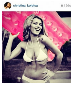 Χριστίνα Κολέτσα: Η φωτογραφία της που ανέβασε τη θερμοκρασία στο Instagram! [photo] - Φωτογραφία 2