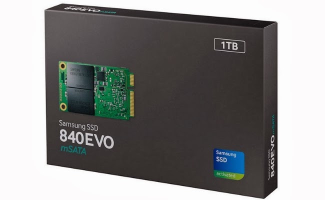 Samsung 840 EVO mSATA 1TB SSD: Διαθέσιμος πλέον για προπαραγγελία - Φωτογραφία 1