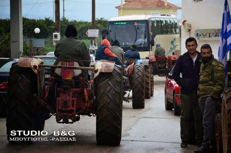 Έκλεισαν την Εθνική Ναυπλίου Μυκηνών - Φωτογραφία 3