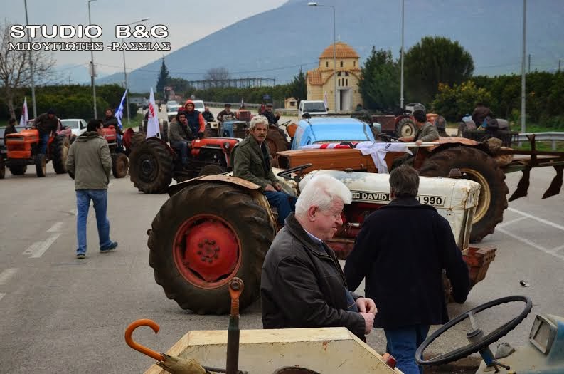 Έκλεισαν την Εθνική Ναυπλίου Μυκηνών - Φωτογραφία 6