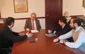 Συνάντηση με τον Πρόεδρο του ΟΑΕΔ κ. Θεόδωρο Αμπατζόγλου - Φωτογραφία 2