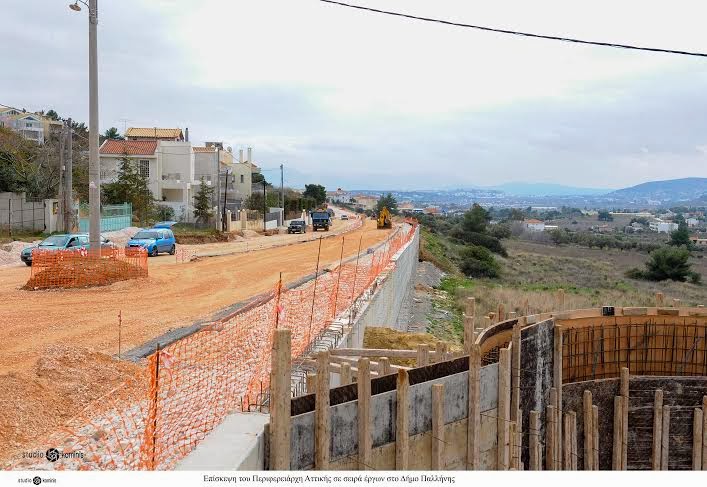 Επίσκεψη του Περιφερειάρχη Αττικής σε έργα στο Δήμο Παλλήνης - Φωτογραφία 2