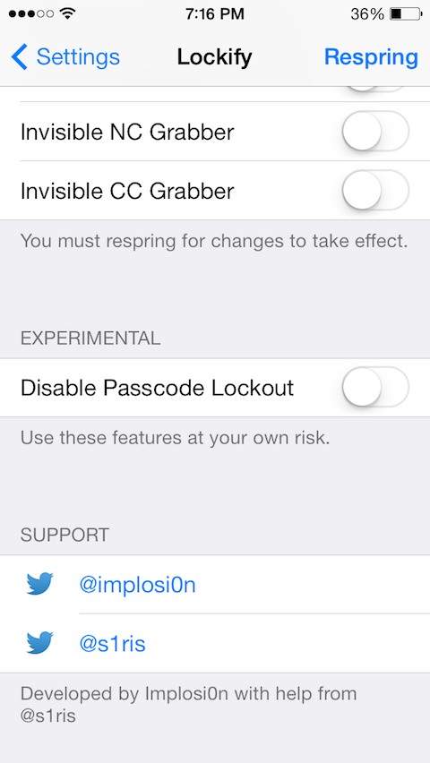 Lockify: Cydia tweak new free...το εργαλείο για την LS - Φωτογραφία 2