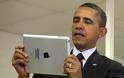 Η γκάφα του Ομπάμα με το iPad