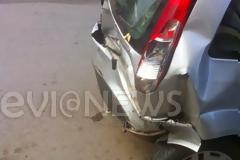 Χαλκίδα: Τους ξύπνησε ο ήχος του τρακαρίσματος!