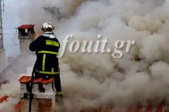 Καστοριά: Φωτιά σε οικία από τζάκι [Videos - Photos]