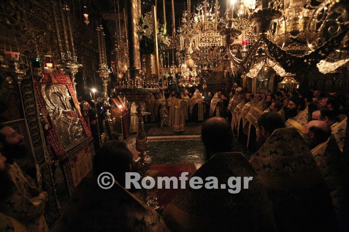 4288 - Αγρυπνία αυτή την ώρα στο Βατοπαίδι. Άγει τα ονομαστήριά του ο Ηγούμενος Αρχιμ. Εφραίμ - Φωτογραφία 3