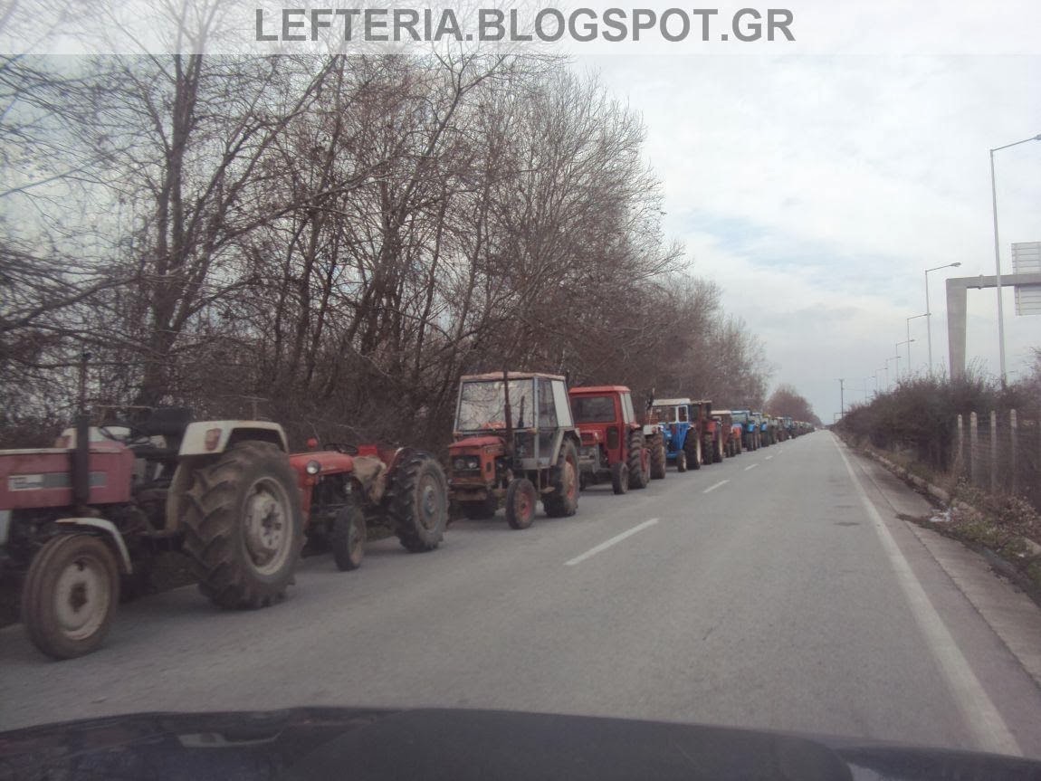 Για δεύτερη μέρα στους δρόμους η αγροτιά της Πιερίας - Φωτογραφία 5