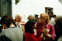 Η Μελίνα Μερκούρη στις Αρχάνες - Φωτογραφίες από μια επίσκεψη 30 χρόνια πριν
