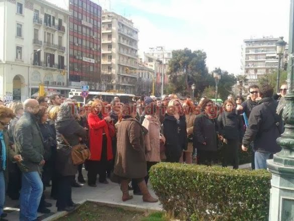 Συγκέντρωση και πορεία διαμαρτυρίας λογιστών και φοροτεχνικών στη Θεσσαλονίκη - Φωτογραφία 3