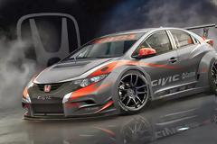 Το αγωνιστικό Honda Civic στην πίστα Aragon