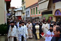Η Πρέβεζα υποδέχθηκε το Ιερό Λείψανο του Αγίου Ιερομάρτυρος Χαραλάμπους [video]