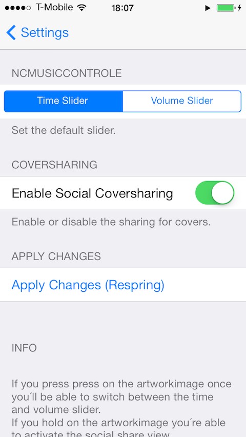 NCMusicControle: Cydia tweak - Φωτογραφία 4