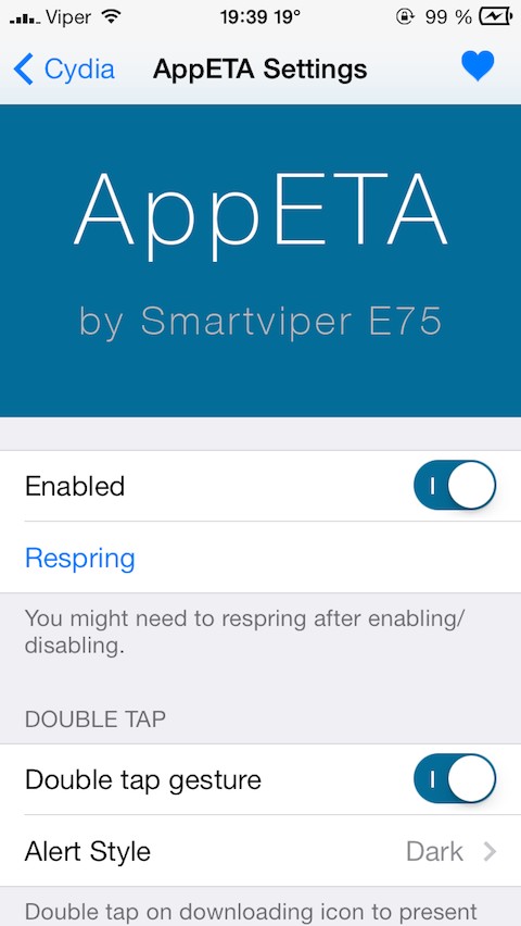 AppETA: Cydia tweak new  v1.0-1 ($0.99) - Φωτογραφία 2