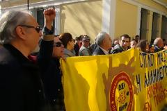 Ελεύθεροι οι 9 συλληφθέντες του Ωρωπού. Φωτορεπορταζ από την σημερινή μεγαλειώδη συγκέντρωση αλληλεγγύης στα Δικαστήρια Ευελπίδων