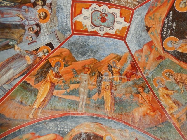 4299 - Τοιχογραφίες του Κυριακού της Βατοπαιδινής Ι. Σκήτης Αγίου Δημητρίου (φωτογραφίες) - Φωτογραφία 2