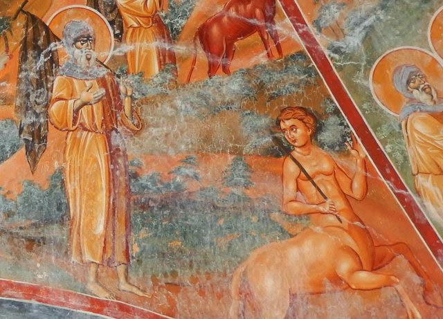 4299 - Τοιχογραφίες του Κυριακού της Βατοπαιδινής Ι. Σκήτης Αγίου Δημητρίου (φωτογραφίες) - Φωτογραφία 5
