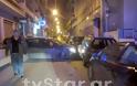 Τρελό ΙΧ σκόρπισε τον τρόμο στη Λαμία, παρέσυρε 5 αυτοκίνητα [Photos] - Φωτογραφία 1