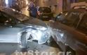 Τρελό ΙΧ σκόρπισε τον τρόμο στη Λαμία, παρέσυρε 5 αυτοκίνητα [Photos] - Φωτογραφία 4