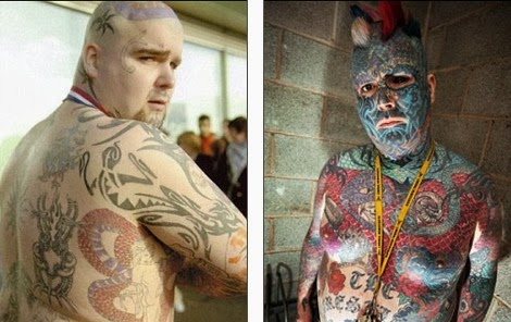 Ο άντρας με τα περισσότερα τατουάζ στη Βρετανία δε μπορεί να ταξιδέψει πουθενά λόγω του περίεργου ονόματός του - Φωτογραφία 5