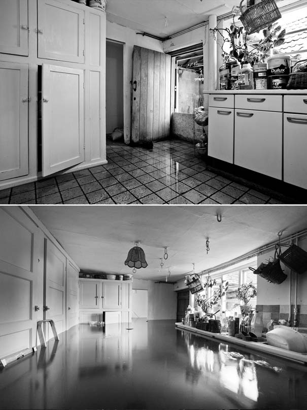 Σοκαριστικές εικόνες: Πριν και μετά τις φονικές πλημμύρες στη Βρετανία - Φωτογραφία 23