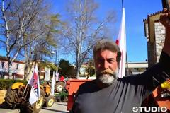 Στα διόδια της Κορίνθου οι αγρότες από το μπλοκ του Ανυφιού