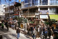 «Όργωσαν» την Ξάνθη με τα τρακτέρ τους οι αγρότες – Μηχανοκίνητη πορεία στην πόλη  [Video - Photos]