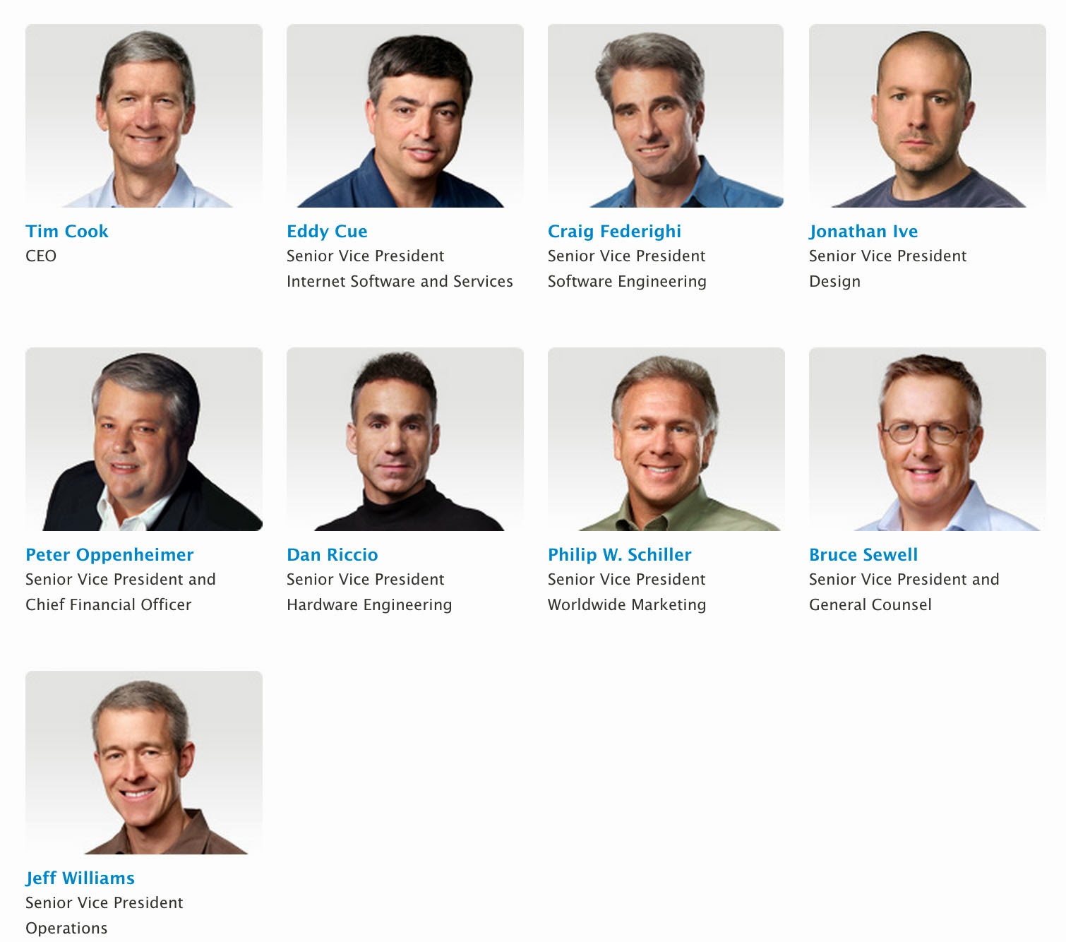 Ο Jony Ive εξαφανίζεται από Executive Προφίλ στην  ιστοσελίδα της Apple - Φωτογραφία 2