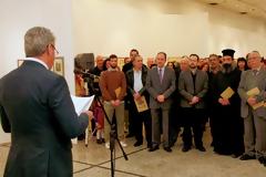 Πραγματοποιήθηκαν τα εγκαίνια της έκθεσης «Σχέδια και χαρακτικά Ελλήνων εικαστικών Δωρεά Τάκη και Μαίρης Τσονάκα»