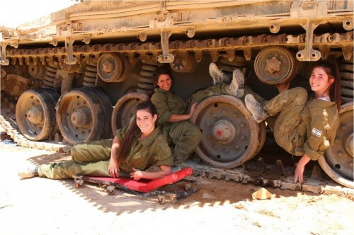 Oι Αμαζόνες του ισραηλινού στρατού στην πρώτη γραμμή μάχης! - Φωτογραφία 5