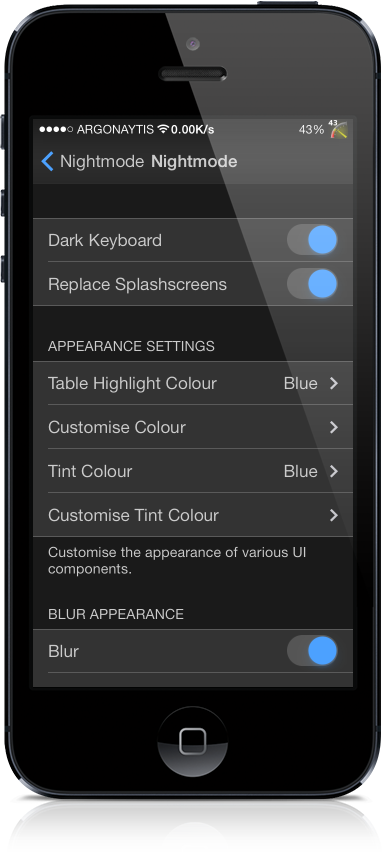 Nightmode: Cydia tweak new  v1.0.1-2($0.99) - Φωτογραφία 5