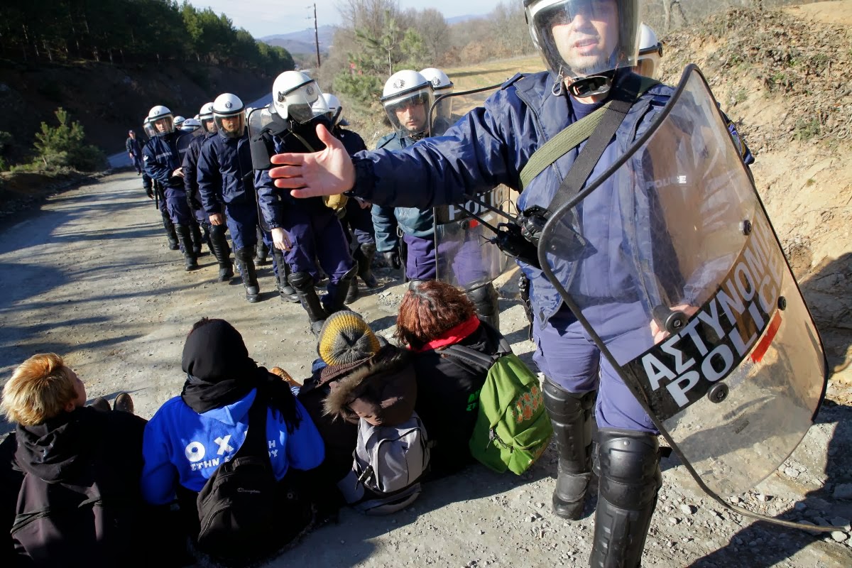 Η, αλά καρτ, εφαρμογή της νομιμότητας στις Σκουριές - Φωτογραφία 10