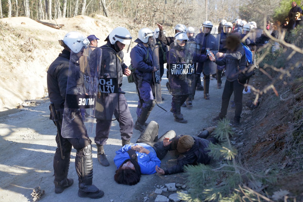 Η, αλά καρτ, εφαρμογή της νομιμότητας στις Σκουριές - Φωτογραφία 5