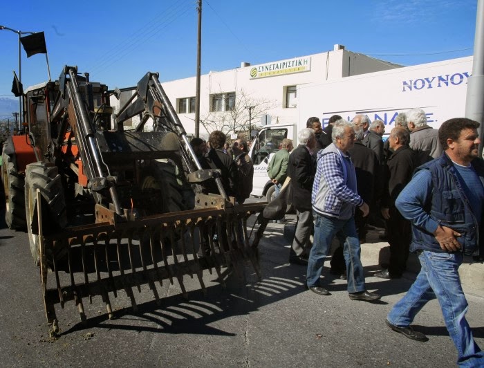 Οι αγρότες στους δρόμους - Φωτορεπορτάζ από το Παγκρήτιο συλλαλητήριο στο Ηράκλειο - Φωτογραφία 5