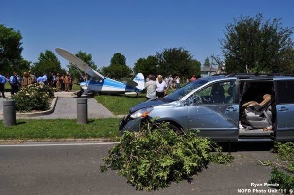 Σπάνιο τροχαίο ατύχημα στη Νέα Ορλεάνη - Φωτογραφία 2