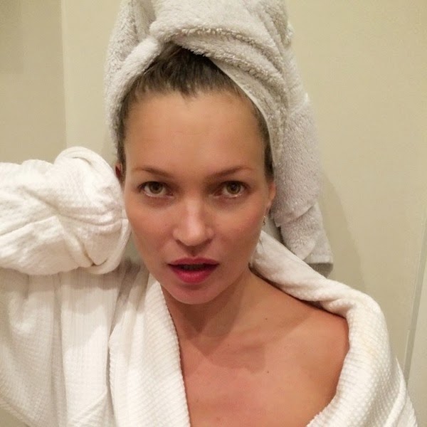 Δείτε την Kate Moss μόνο με την πετσέτα της! - Φωτογραφία 2