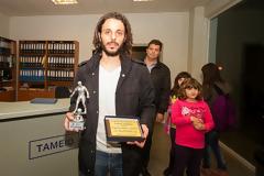 MVP o Σφακιανάκης- στα γραφεία του Αστικού ΚΤΕΛ η βράβευση