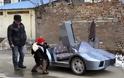 Τρομερός παππούς κατασκευάζει Λαμποργκίνι για τον εγγονό του