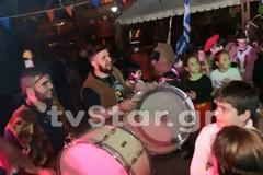Ξέφρενο γλέντι στη Μακρακώμη. Ξεκίνησε το καρναβάλι