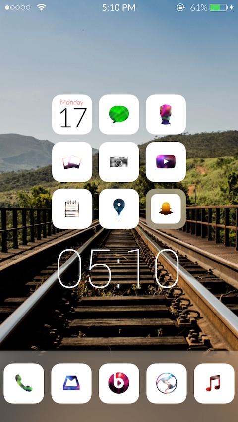 Party' Flat Theme: Cydia theme free - Φωτογραφία 2