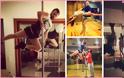 Οι διάσημες Ελληνίδες μαθαίνουν pole dancing από... άνδρα! [video]